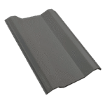 Teja UPVC Rigida Alveolar Gris 10mm ASA