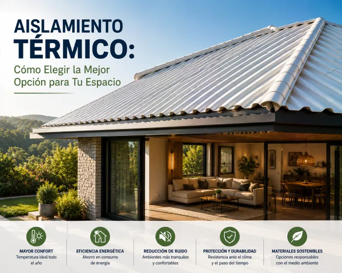 Aislamiento Térmico: Cómo Elegir la Mejor Opción para Tu Espacio