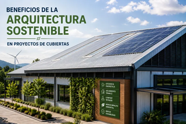 Beneficios de la Arquitectura Sostenible en Proyectos de Cubiertas