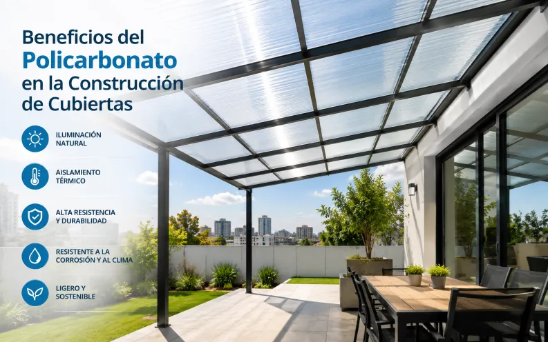 Beneficios del Policarbonato en la Construcción de Cubiertas