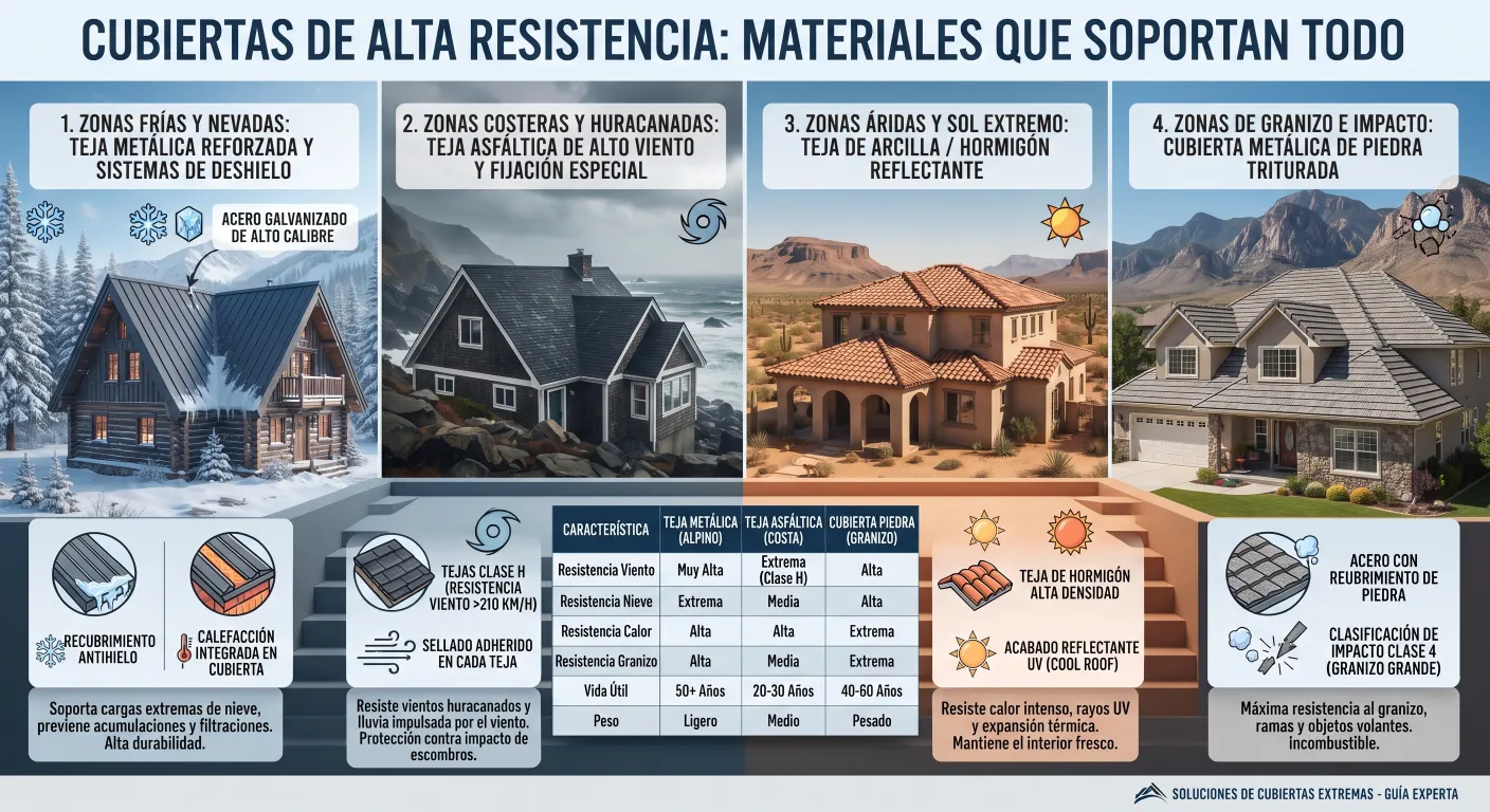 Cubiertas de Alta Resistencia: Materiales que Soportan Todo