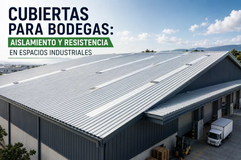 Cubiertas para Bodegas: Aislamiento y Resistencia en Espacios Industriales