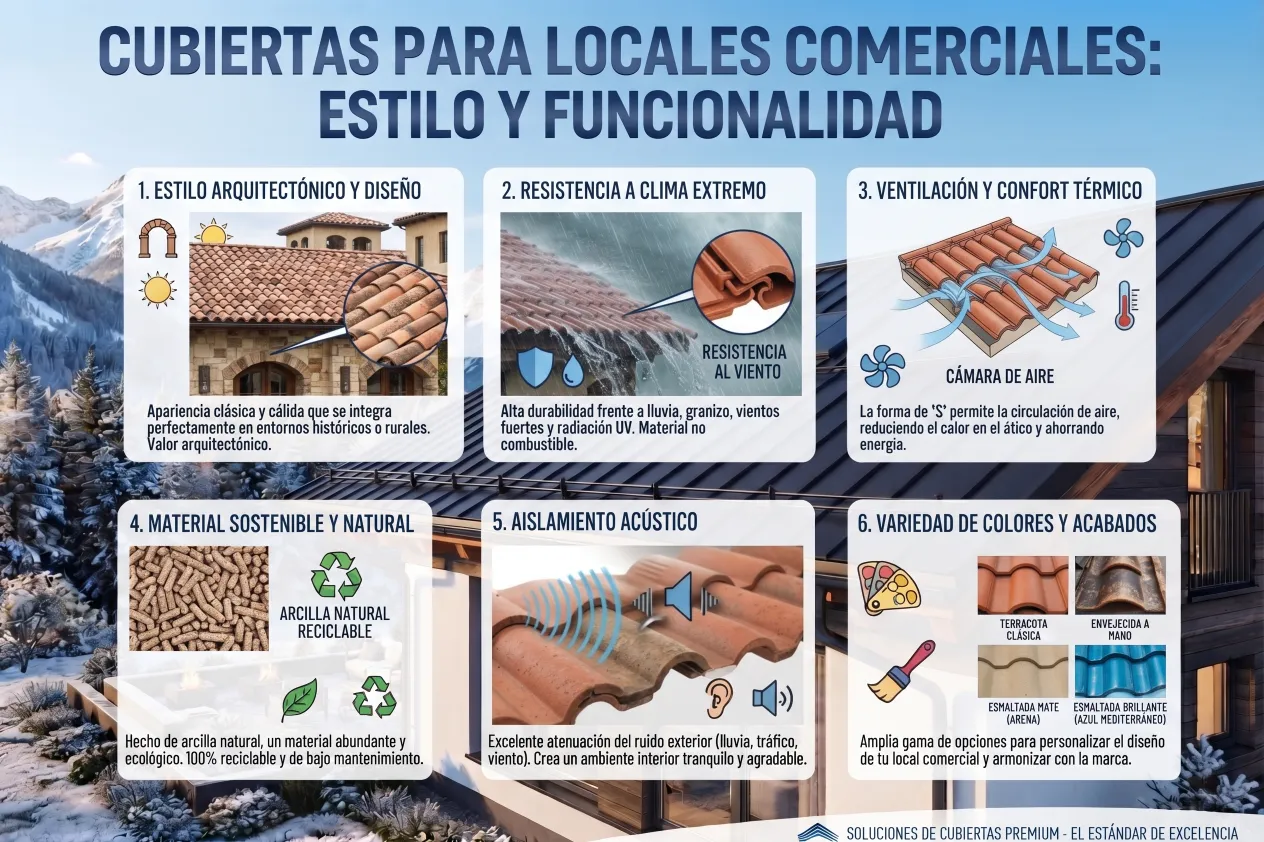 Cubiertas para Locales Comerciales: Estilo y Funcionalidad