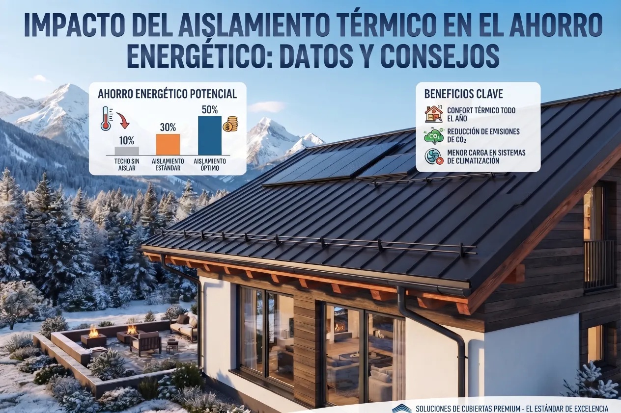 Impacto del Aislamiento Térmico en el Ahorro Energético: Datos y Consejos