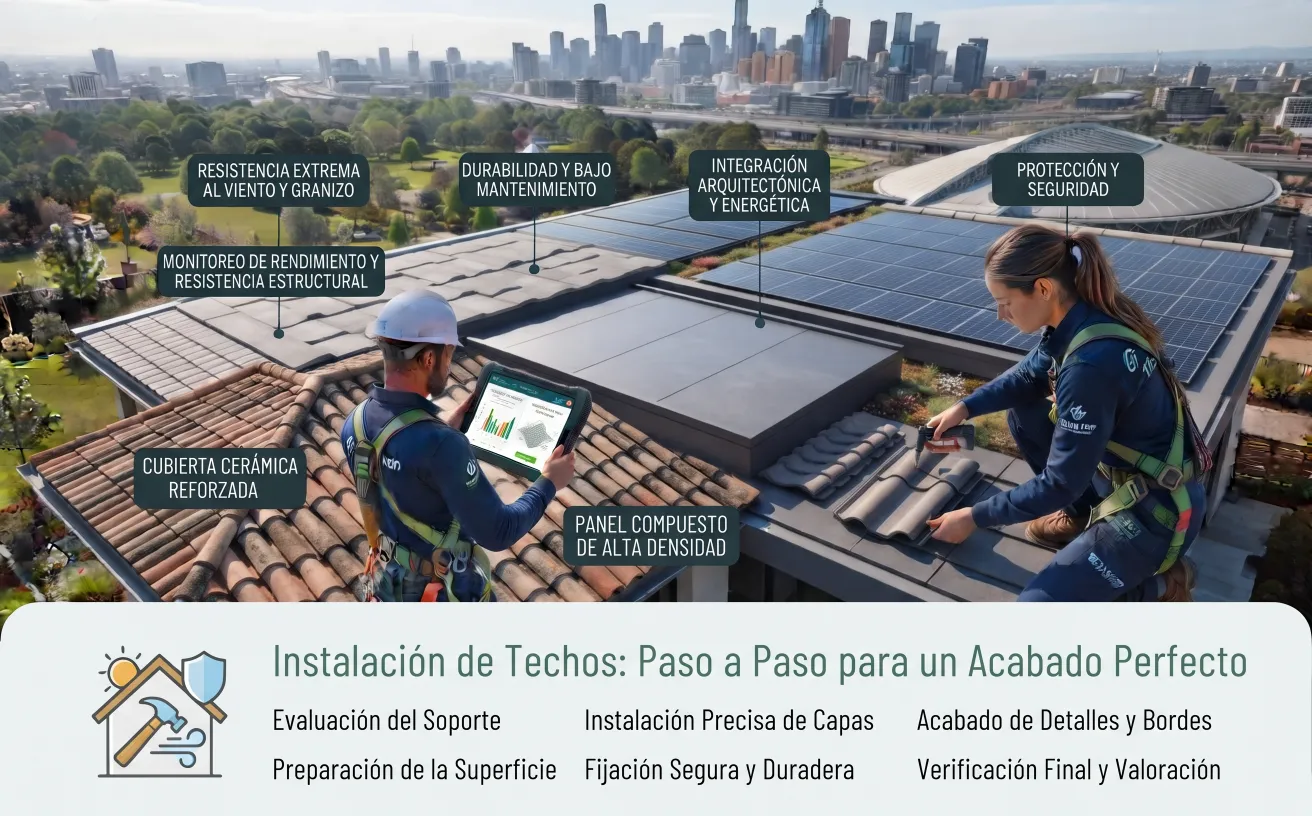 Instalación de Techos: Paso a Paso para un Acabado Perfecto