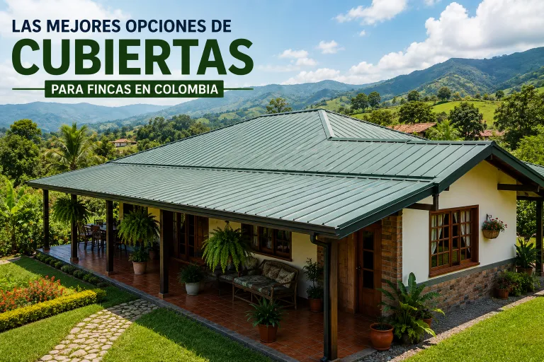 Las Mejores Opciones de Cubiertas para Fincas en Colombia