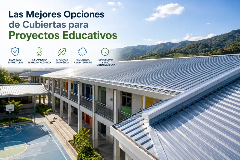 Las Mejores Opciones de Cubiertas para Proyectos Educativos