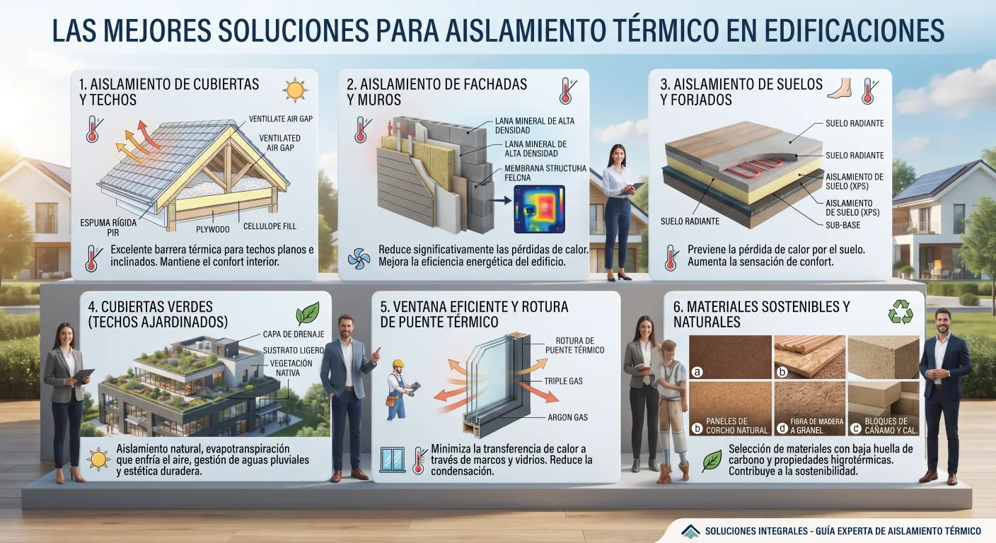 Las Mejores Soluciones para Aislamiento Térmico en Edificaciones
