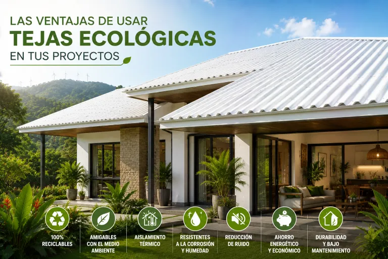Las Ventajas de Usar Tejas Ecológicas en tus Proyectos