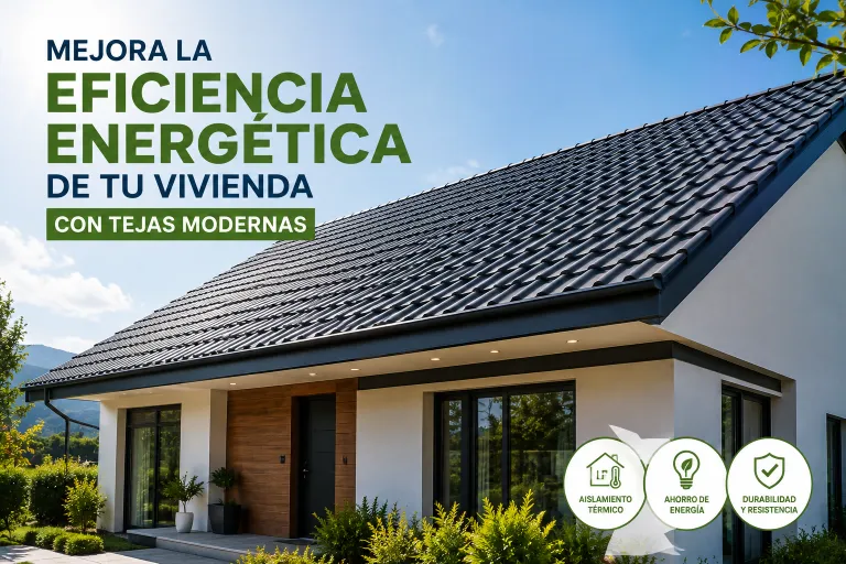 Mejora la Eficiencia Energética de tu Vivienda con Tejas Modernas