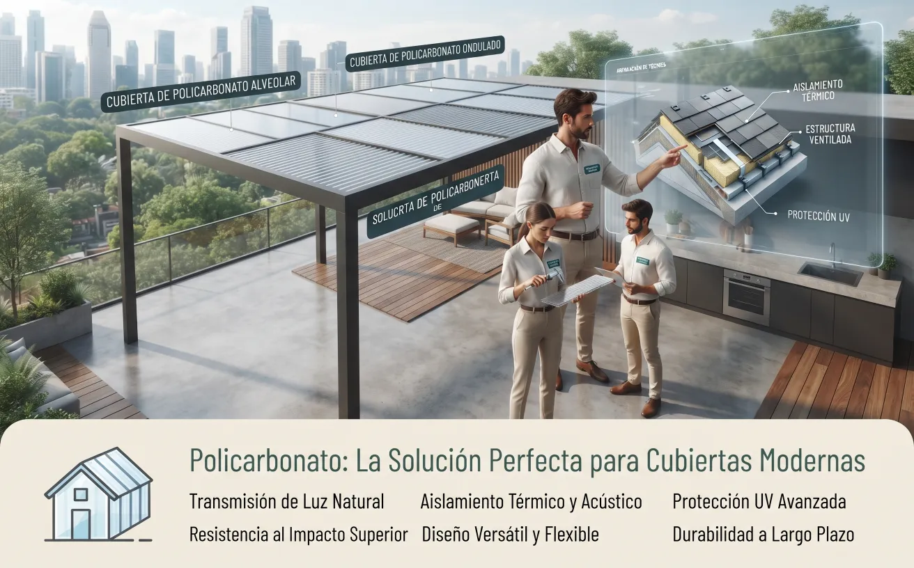 Policarbonato: La Solución Perfecta para Cubiertas Modernas