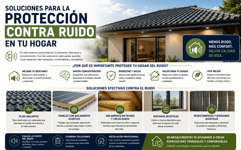 Soluciones para la Protección Contra Ruido en tu Hogar