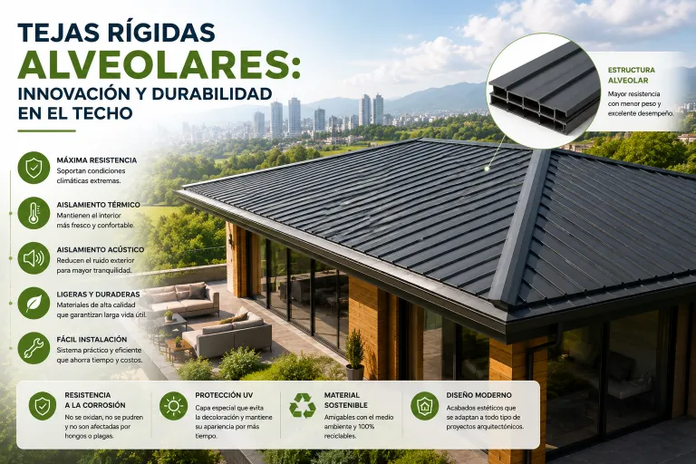 Tejas Rígidas Alveolares: Innovación y Durabilidad en el Techo
