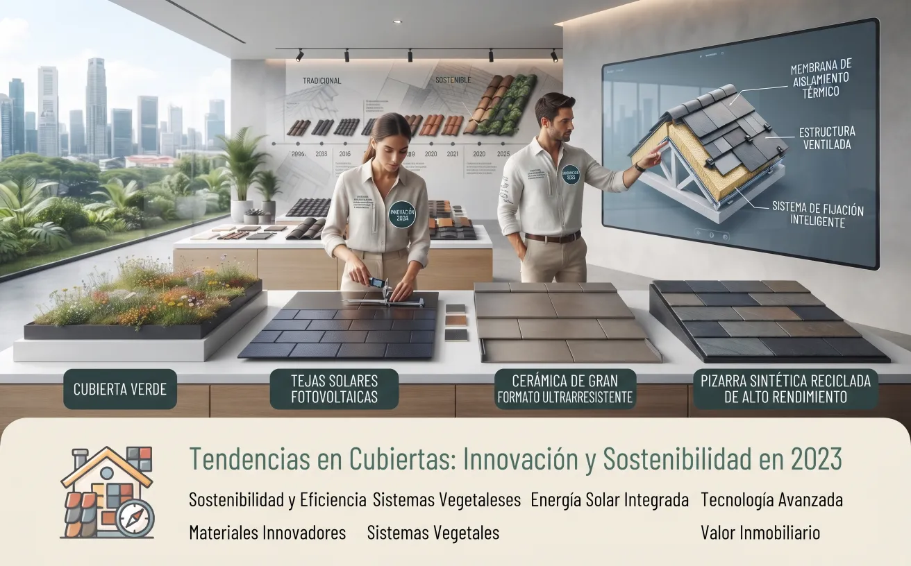 Tendencias en Cubiertas: Innovación y Sostenibilidad en 2023