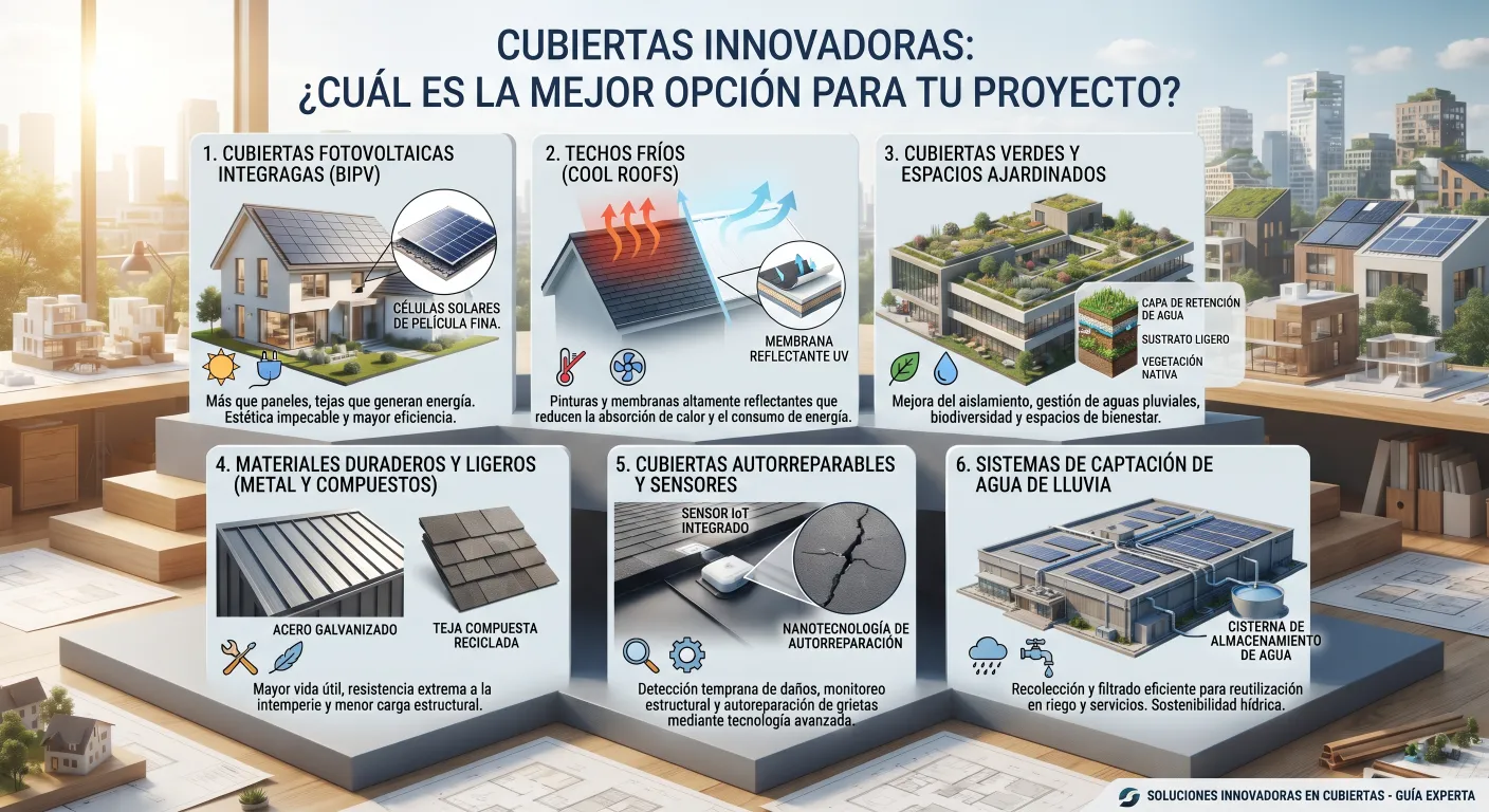 Cubiertas Innovadoras: ¿Cuál es la Mejor Opción para tu Proyecto?