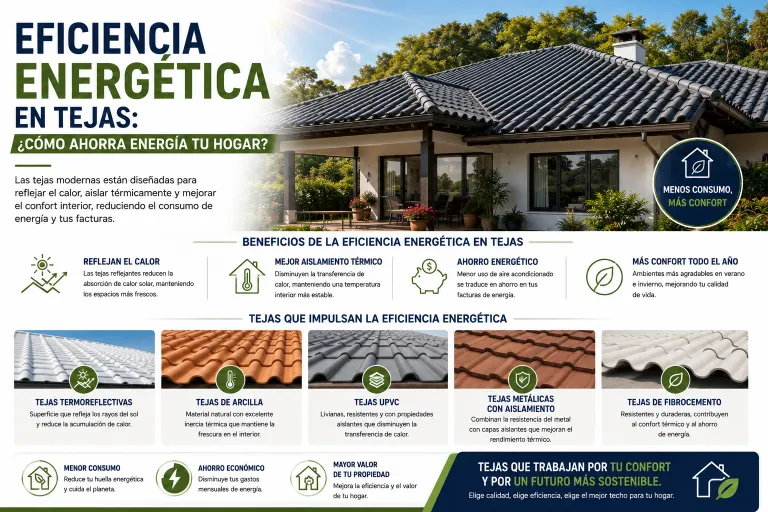 Eficiencia Energética en Tejas: ¿Cómo Ahorra Energía tu Hogar?